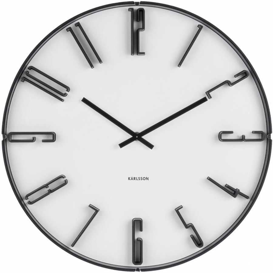 Karlsson Sentient Wall Clock - White